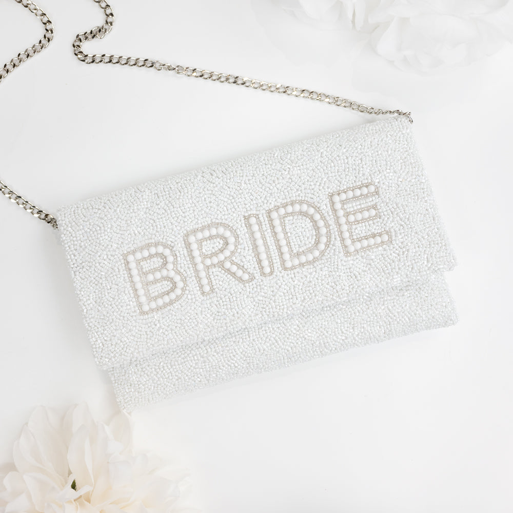 Bride Pearl Clutch Purse