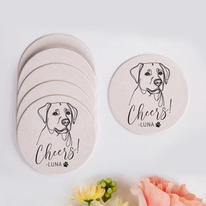 Pet Wedding Coasters