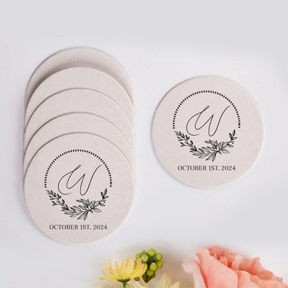 Monogram Coasters