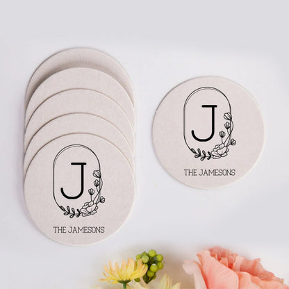 Monogram Coasters