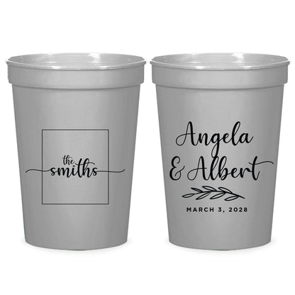Custom Stadium Cups Wedding Favors (LP ci)