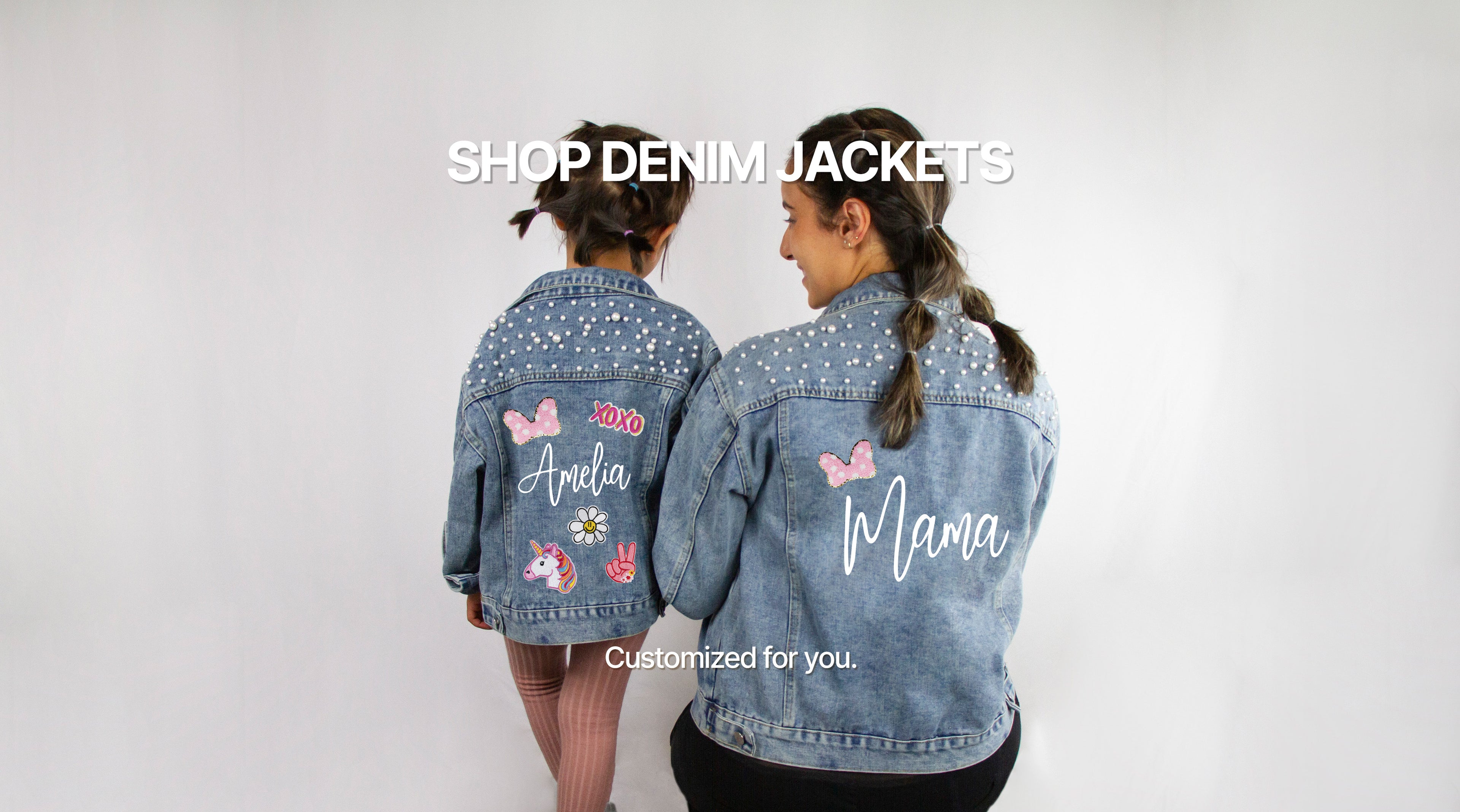 Custom Denim Jackets for Adults and Kids