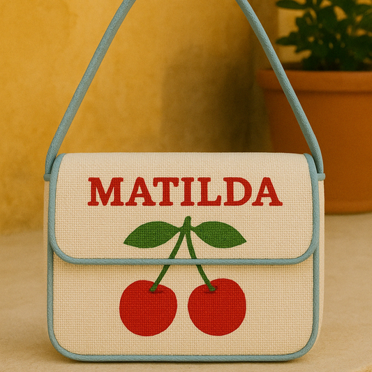 Personalized Cherry Purse