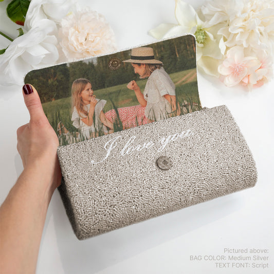 Mother of the Bride Clutch Purse Gift - FOG