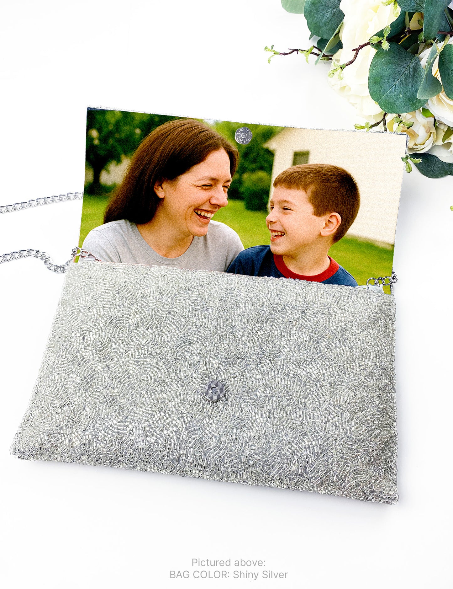 Mother of the Bride Beaded Clutch