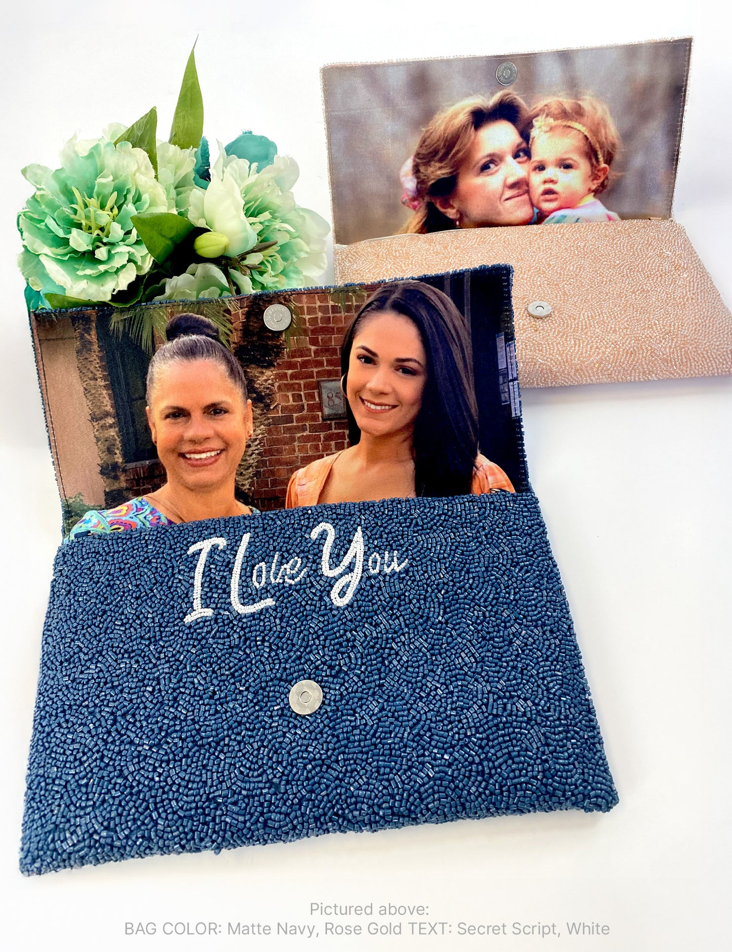 Mother of the Bride Beaded Clutch