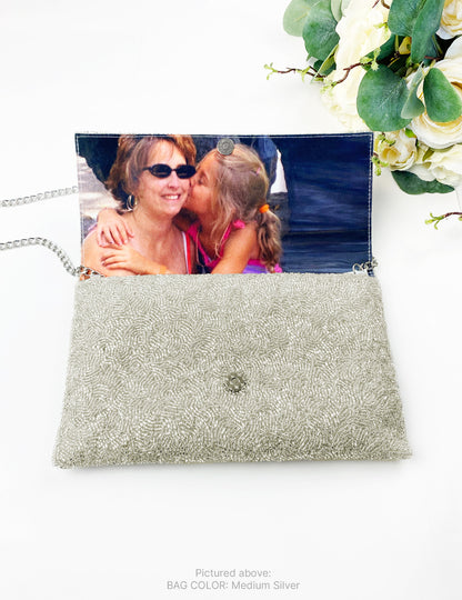 Mother of the Bride Beaded Clutch