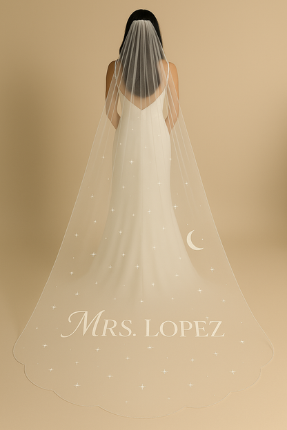 Custom Chapel Length Veil