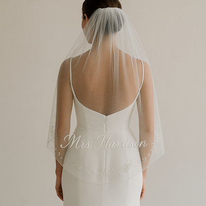 Custom Chapel Length Veil