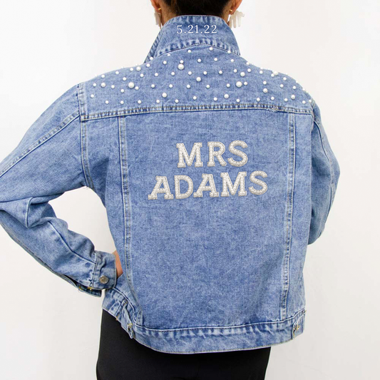 Custom Patch Denim Jacket