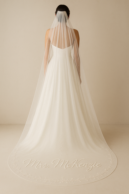 Custom Chapel Length Veil