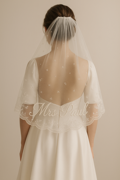 Custom Chapel Length Veil
