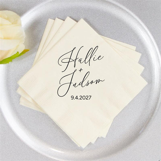 Personalized Wedding Napkin Favors (PR 2)