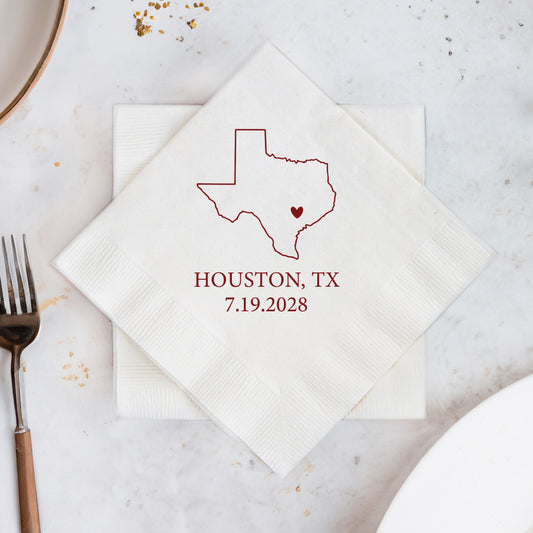 Houston Wedding Napkins (14)