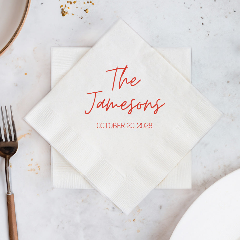 Cocktail Napkins Wedding Favors (21)