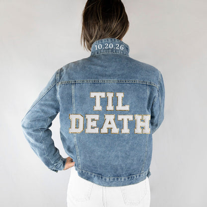 Blue Bridal Jacket Gift