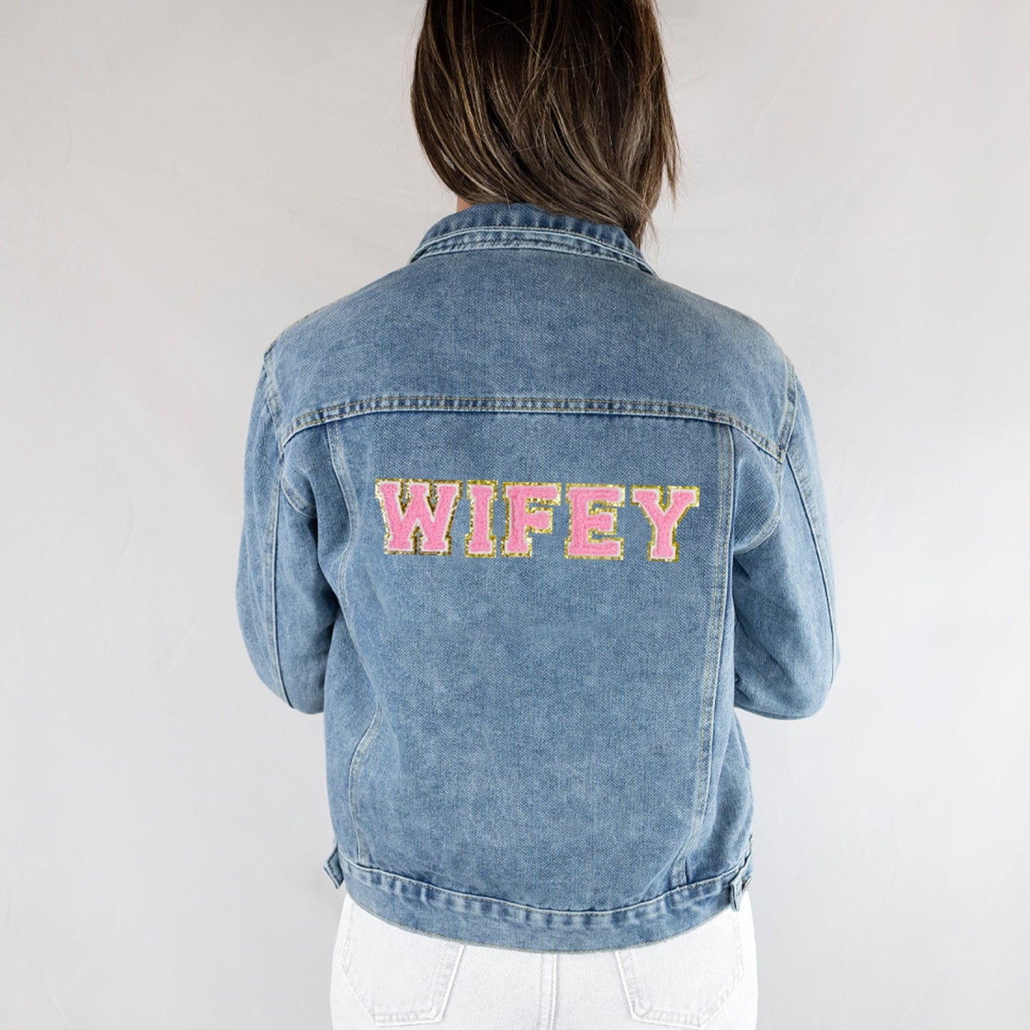 Blue Patch Denim Jacket Gifts