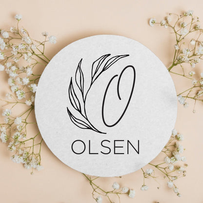 Monogram Coasters