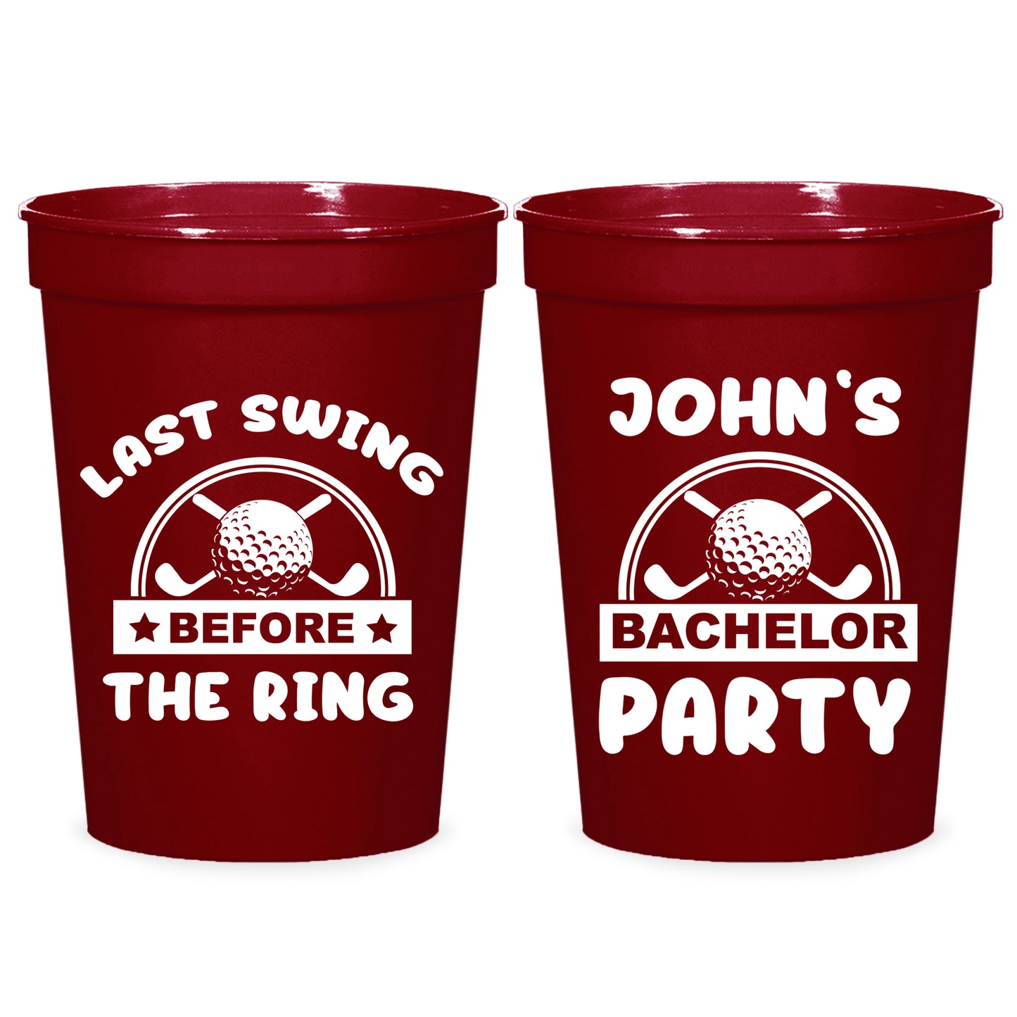 Golf Bachelor Party Can Coolers (PK 241)