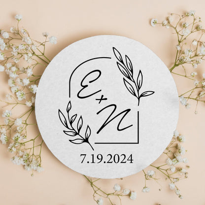 Monogram Coasters