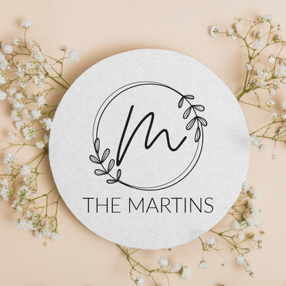 Monogram Coasters