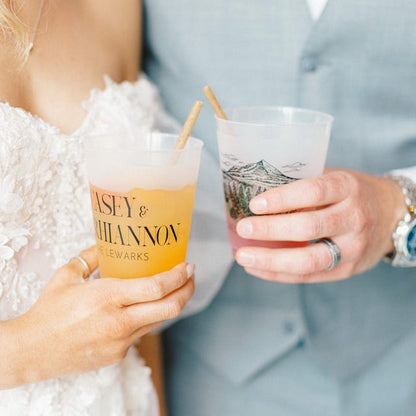 Wedding Frosted Cups (PK 419)