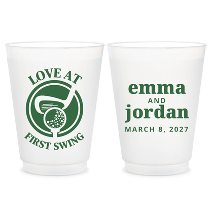 Custom Wedding Golf Cups (PPP 47)