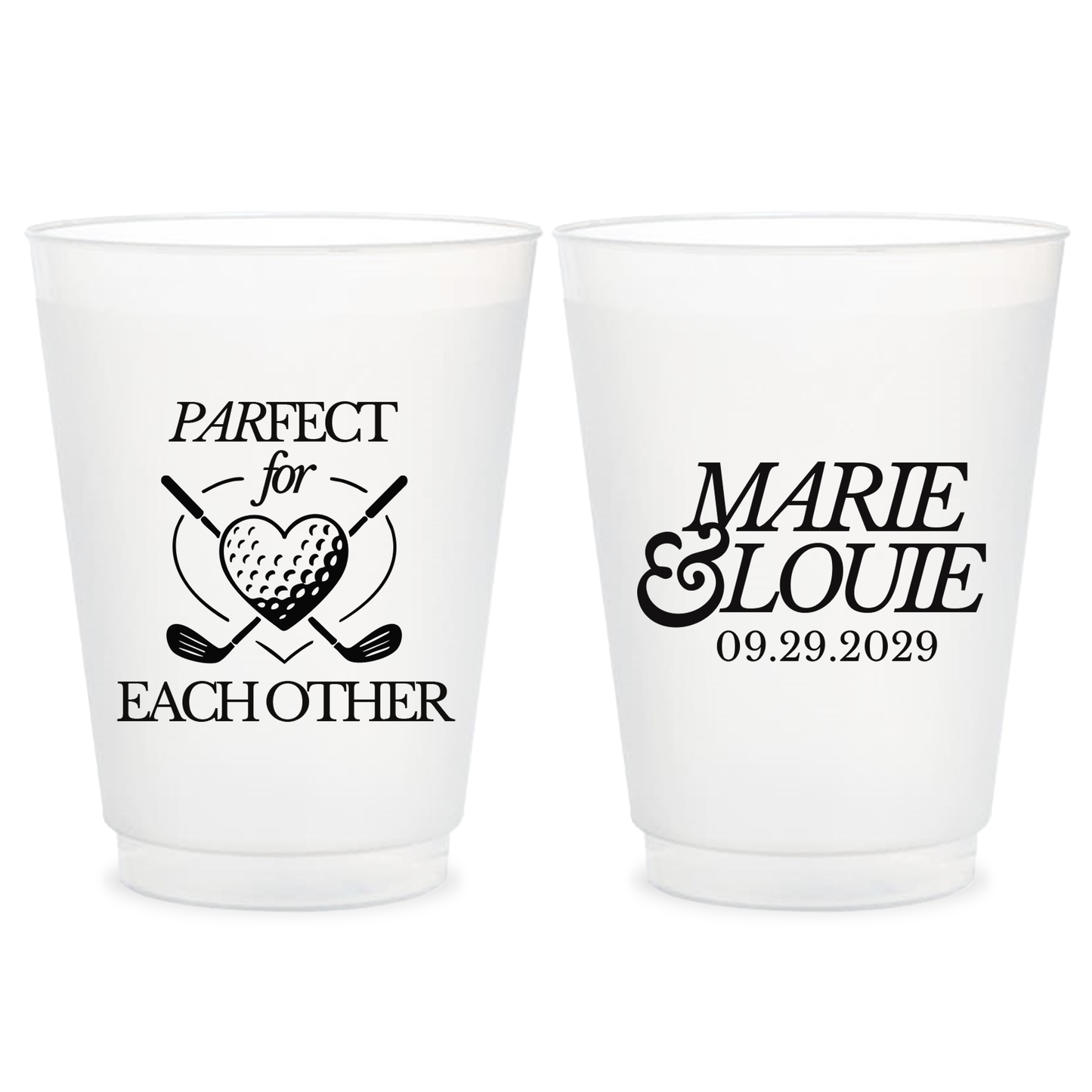 Parfect For Each Other Frosted Cups (PPP 48)