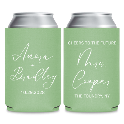 Custom Bridal Shower Can Coolers