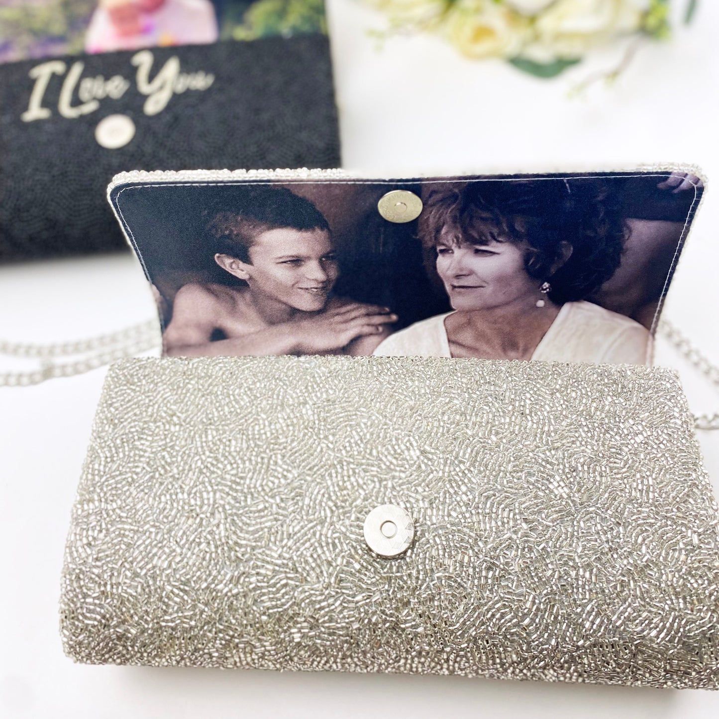 Personalized Mother In Law Clutch (FOG)