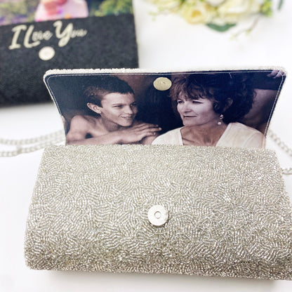 Personalized Mother In Law Clutch (FOG)