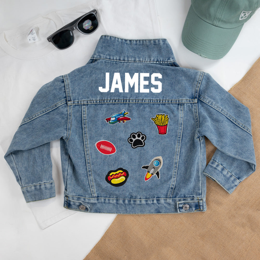 Patch Denim Jacket for Kids