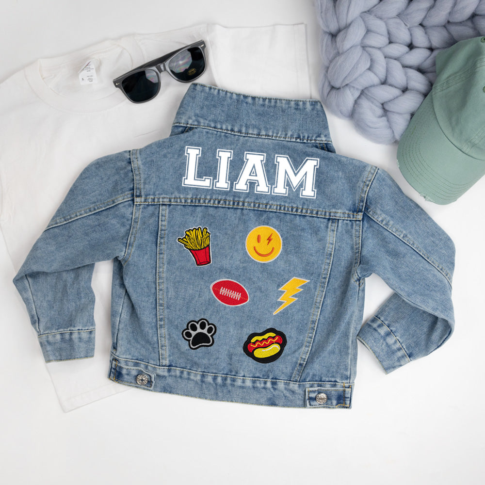 Patch Denim Jacket for Kids