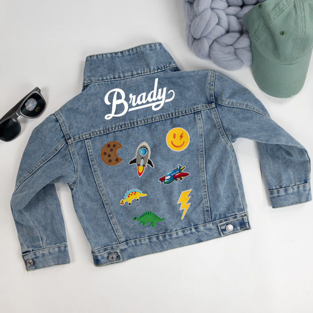 Patch Denim Jacket for Kids