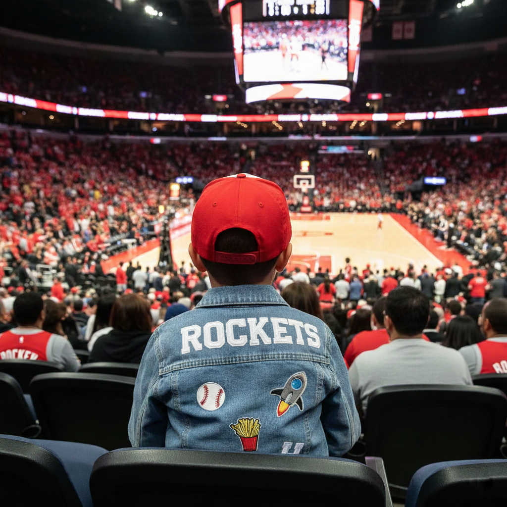(Blue Denim) Custom Sports Denim Jacket with Patches
