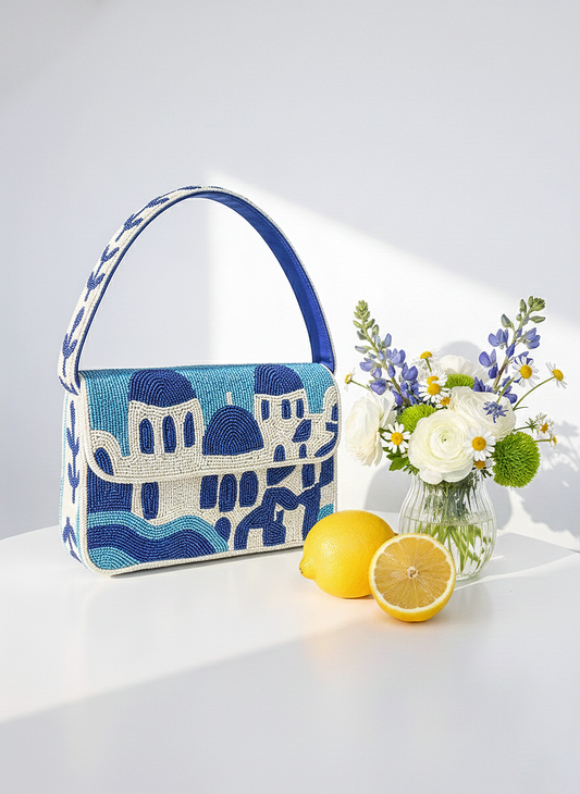 Santorini Pearl Handbag
