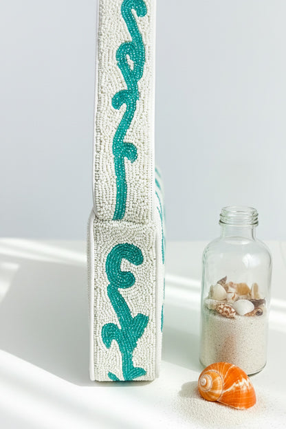 Seahorse Beaded Bag