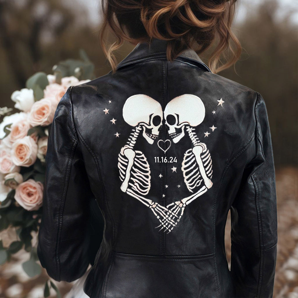 Custom Leather Jacket Embroidery