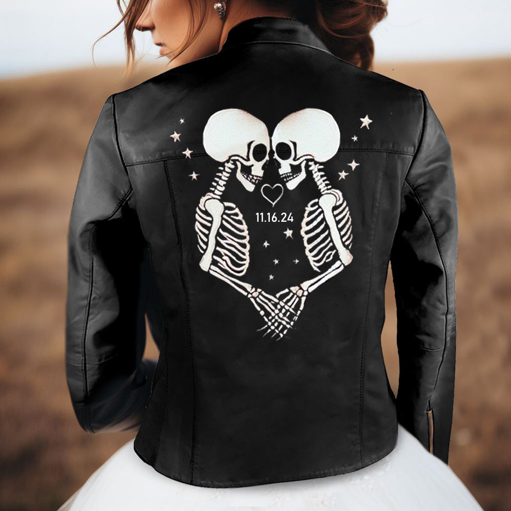 Custom Leather Jacket Embroidery