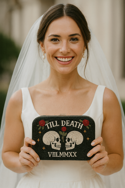 Custom Till Death Clutch Bag