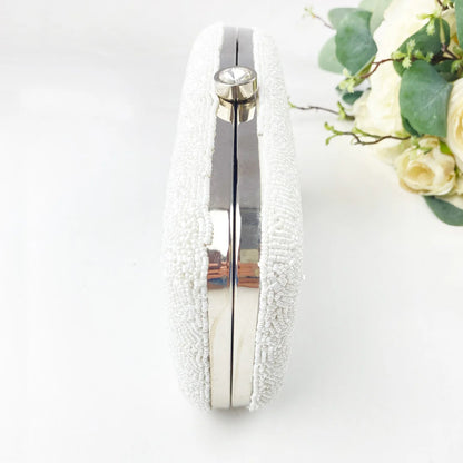 Personalized Mrs. Bridal Clutch