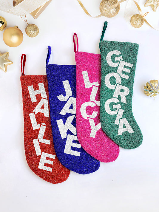 Personalized Holiday Stockings