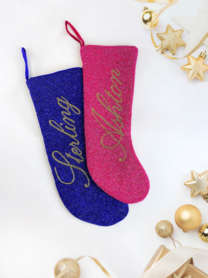 Handmade Luxury Custom Christmas Stocking