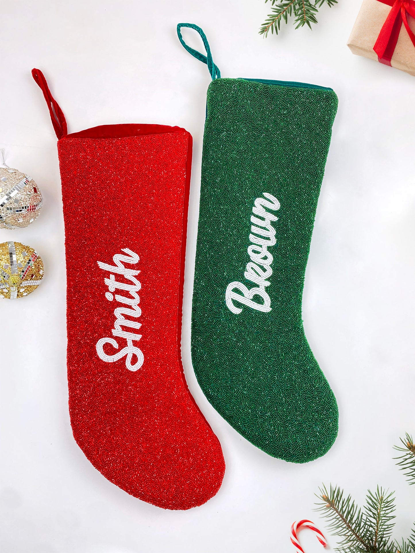 Handmade Luxury Custom Christmas Stocking