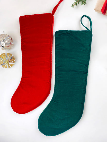 Handmade Luxury Custom Christmas Stocking