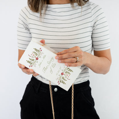 Embroidered Storybook Purse