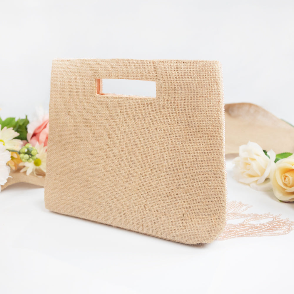 Custom Bridal Fringe Purse