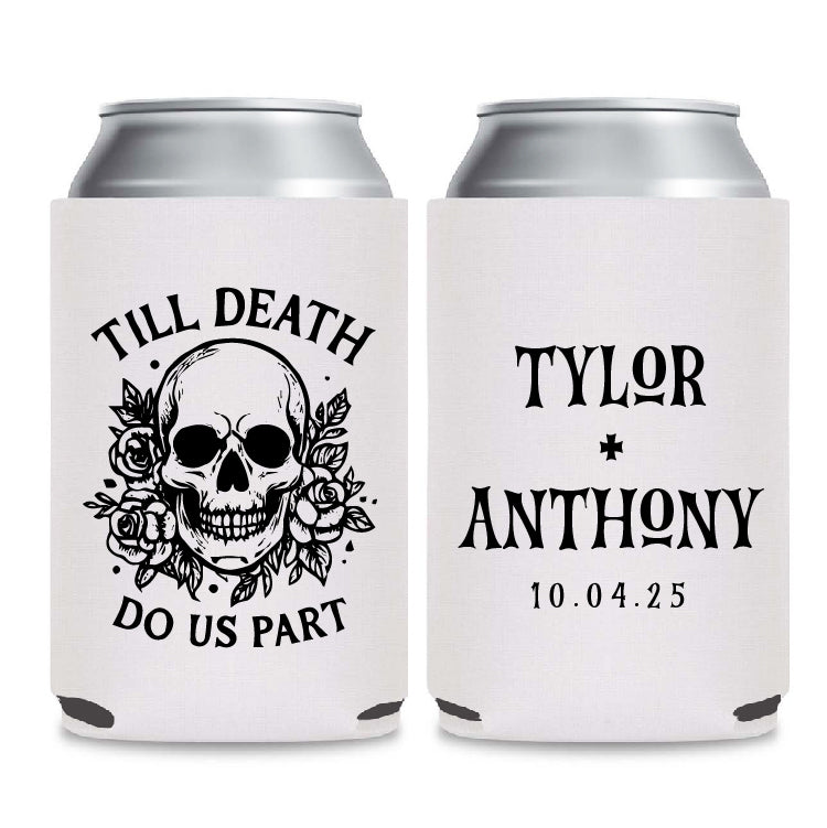 Seasonal Can Cooler Wedding Favors