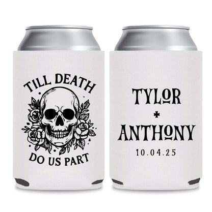 Seasonal Can Cooler Wedding Favors