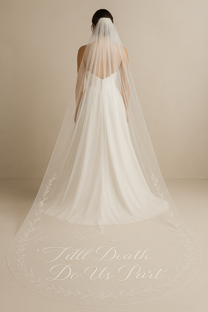 Custom Chapel Length Veil
